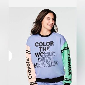 Zumba Fitness Multicolor Sweatshirt